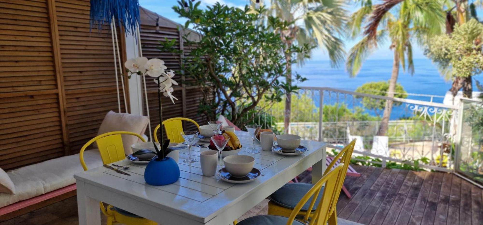 La Boheme, Residence De 5 Appartements Avec Piscine, Vue Ocean, Petite Ile ภายนอก รูปภาพ