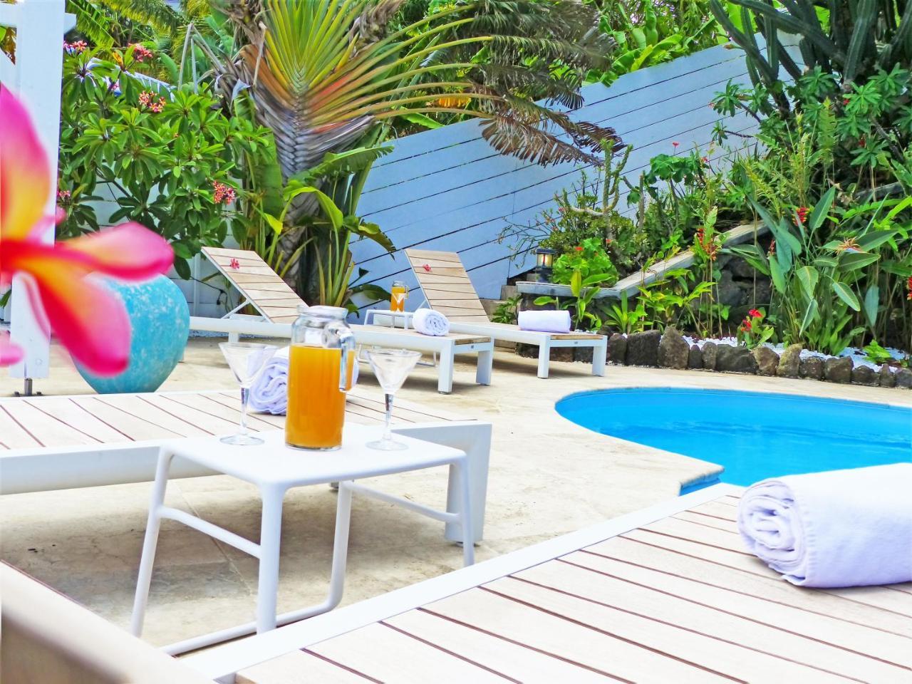 La Boheme, Residence De 5 Appartements Avec Piscine, Vue Ocean, Petite Ile ภายนอก รูปภาพ