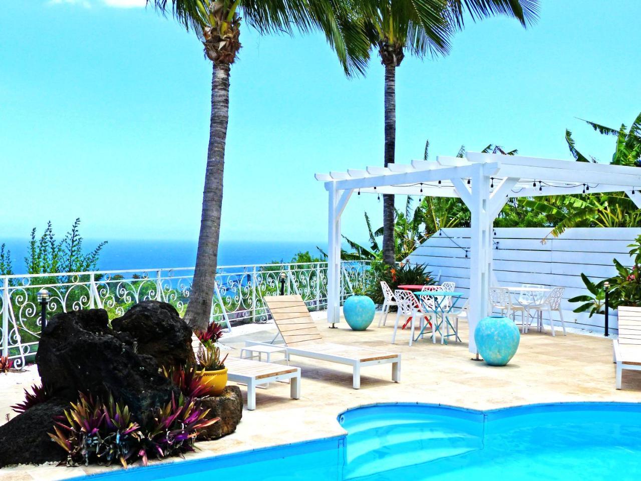 La Boheme, Residence De 5 Appartements Avec Piscine, Vue Ocean, Petite Ile ภายนอก รูปภาพ