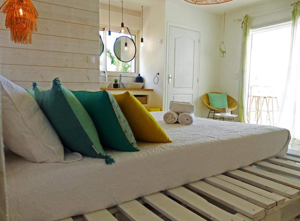 La Boheme, Residence De 5 Appartements Avec Piscine, Vue Ocean, Petite Ile ภายนอก รูปภาพ