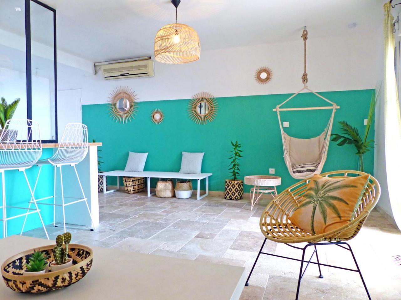 La Boheme, Residence De 5 Appartements Avec Piscine, Vue Ocean, Petite Ile ภายนอก รูปภาพ