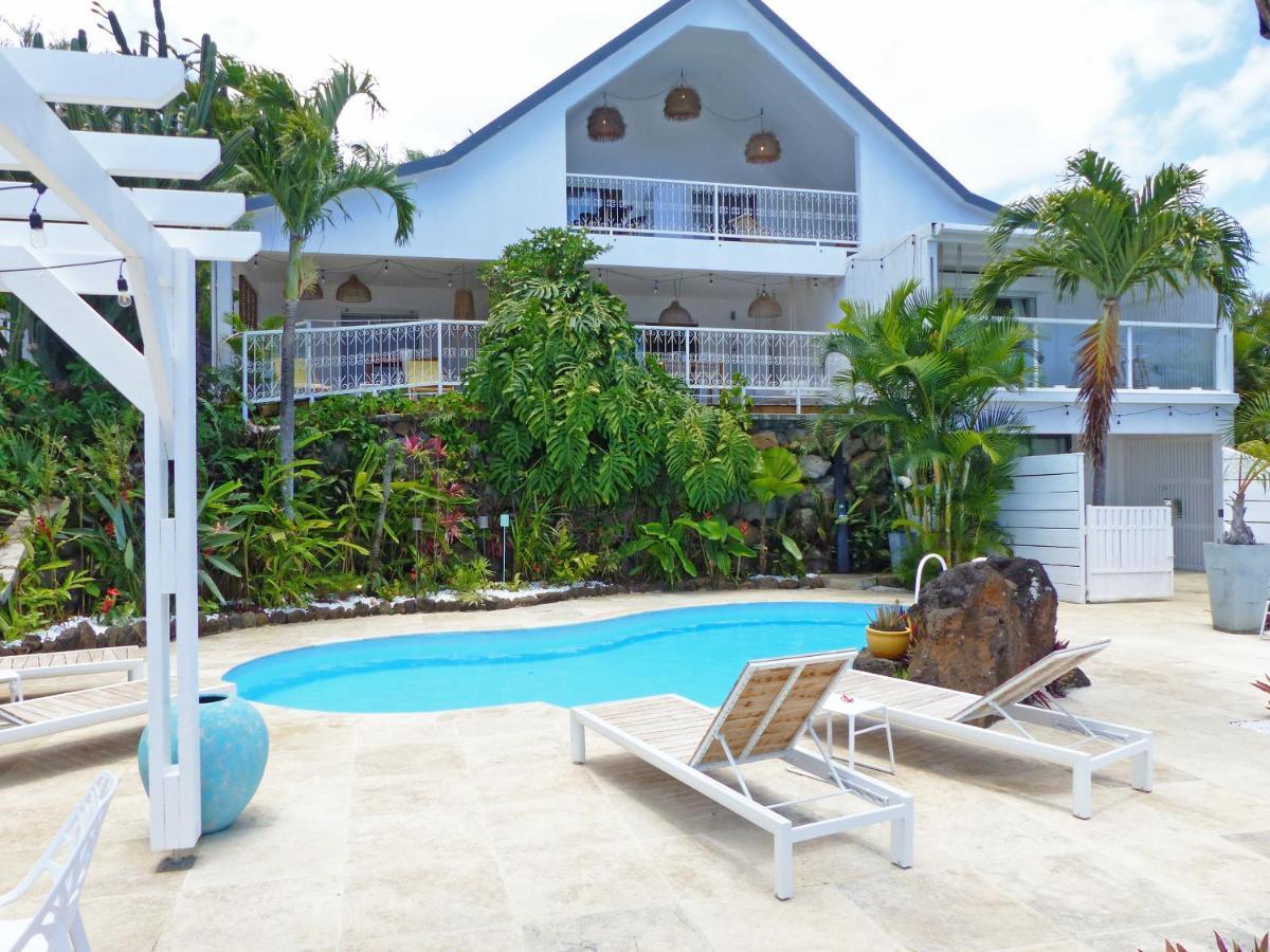 La Boheme, Residence De 5 Appartements Avec Piscine, Vue Ocean, Petite Ile ภายนอก รูปภาพ